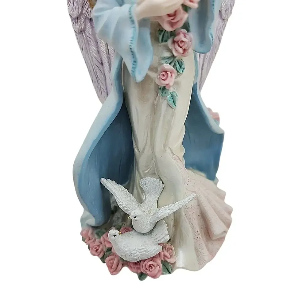 VTG Resin Angel Taper Candle Holder 7